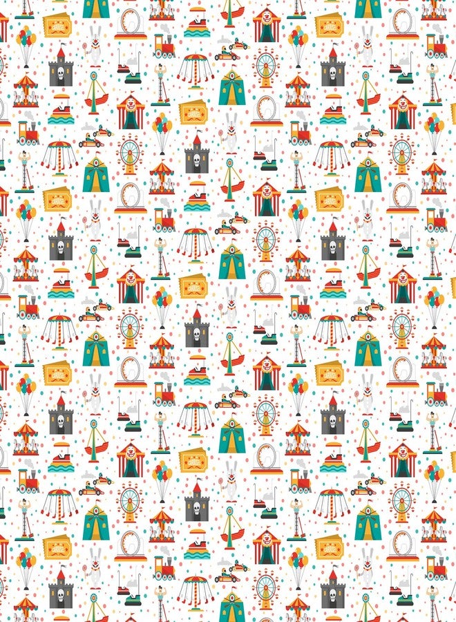 ورق حائط فوري بتصميم أرجوحة ملونة، ملصقات حائط للأطفال لغرفة الأطفال (61 سم × 127 سم) - Image 1